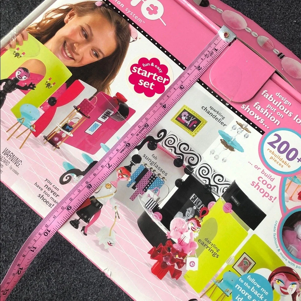Ello Creation System Fun & Easy Shopopolis Starter 200+ Rebuildable Pieces Toy